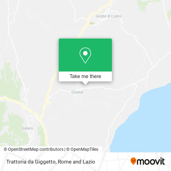 Giggetto Trattoria map