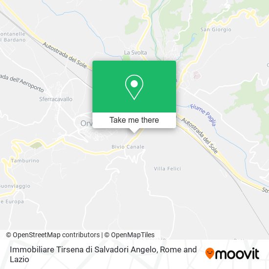 Immobiliare Tirsena di Salvadori Angelo map