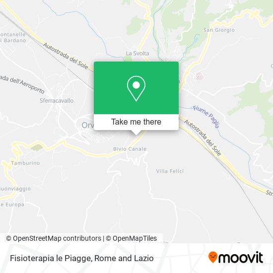 Fisioterapia le Piagge map