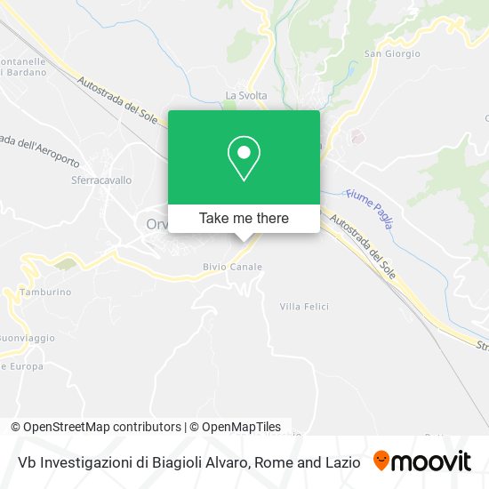 Vb Investigazioni di Biagioli Alvaro map