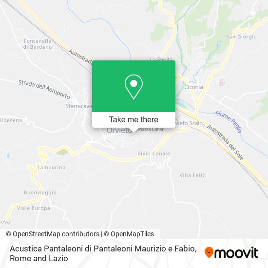 Acustica Pantaleoni di Pantaleoni Maurizio e Fabio map