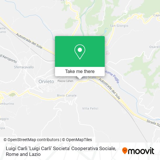 Luigi Carli 'Luigi Carli' Societa' Cooperativa Sociale map