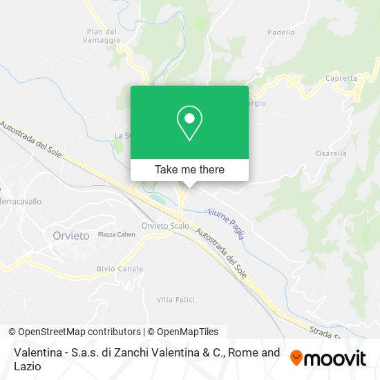 Valentina - S.a.s. di Zanchi Valentina & C. map