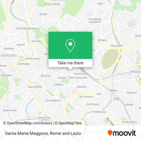 Santa Maria Maggiore map