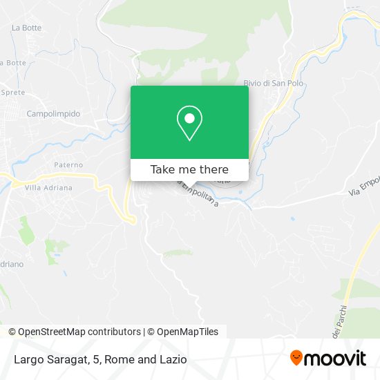Largo Saragat, 5 map