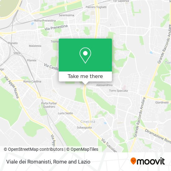 Viale dei Romanisti map