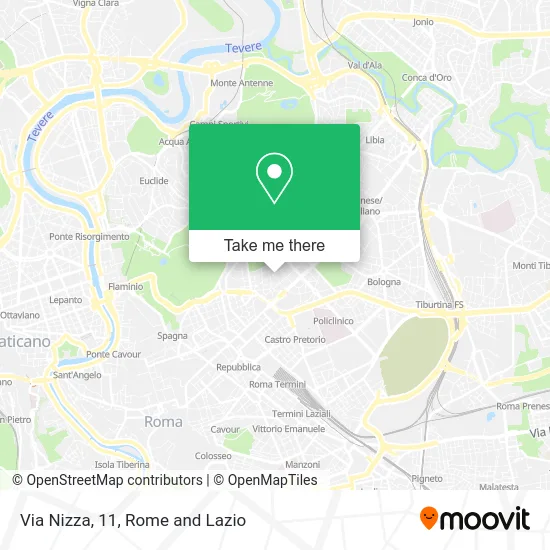 Nizza Street, 11 map