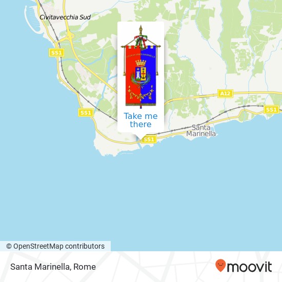 Santa Marinella map