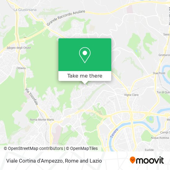 Viale Cortina d'Ampezzo map