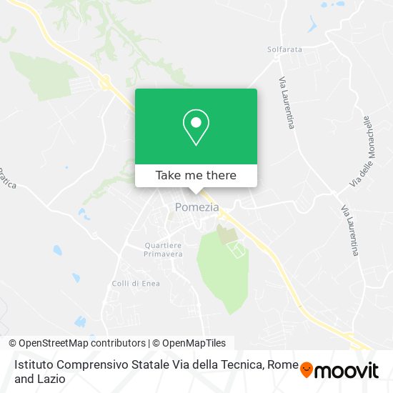 Istituto Comprensivo Statale Via della Tecnica map