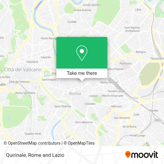 Quirinale map