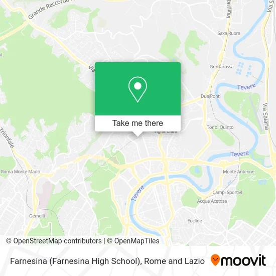 Farnesina (Farnesina High School) map