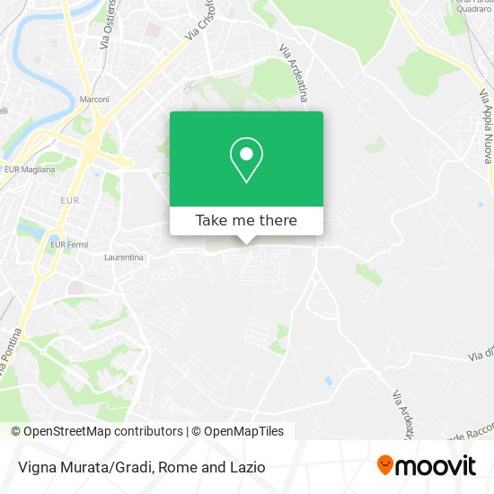 Vigna Murata/Gradi map