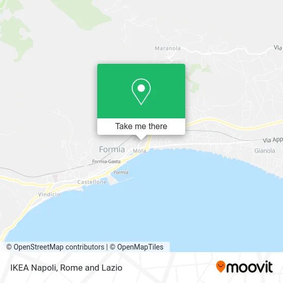 IKEA Naples map