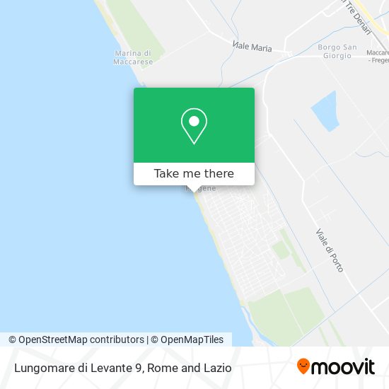 Lungomare di Levante 9 map