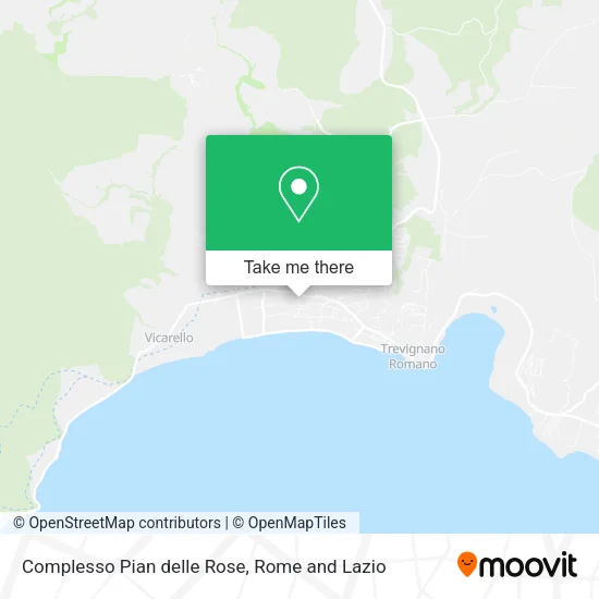 Complesso Pian delle Rose map