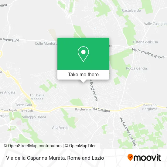 Capanna Murata Street map