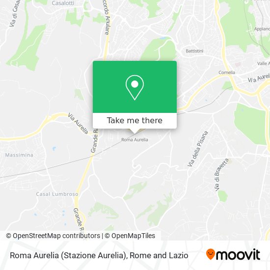 Roma Aurelia (Stazione Aurelia) map