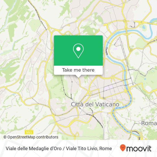 Viale delle Medaglie d'Oro / Viale Tito Livio map