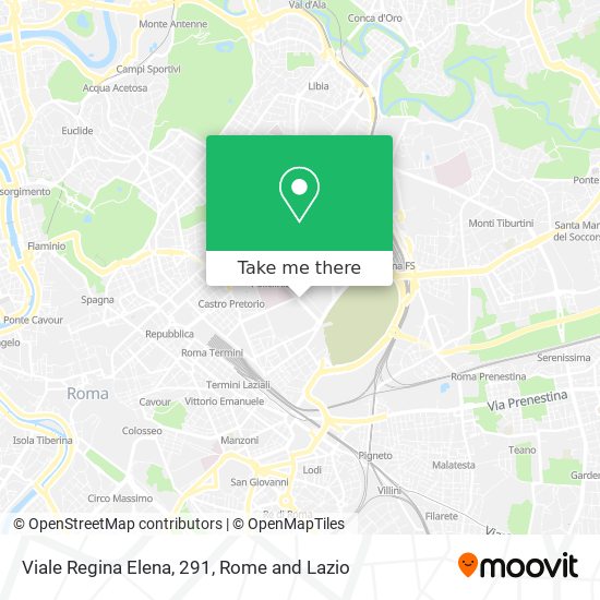 Viale Regina Elena, 291 map