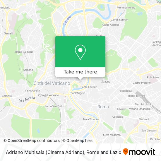Adriano Multisala (Cinema Adriano) map