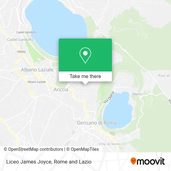 James Joyce High School map