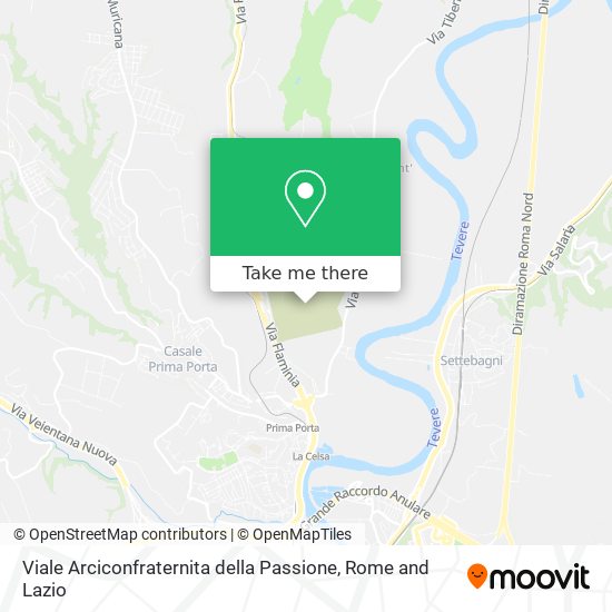 Viale Arciconfraternita della Passione map