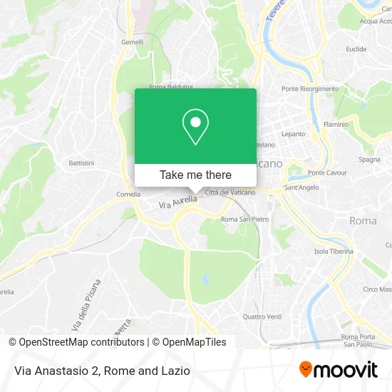 Via Anastasio 2 map