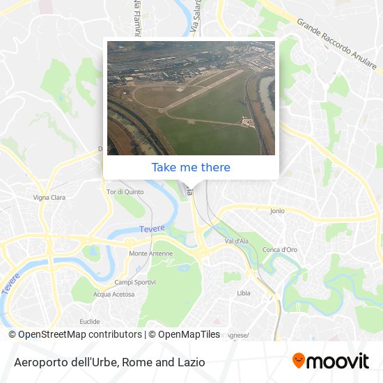 Aeroporto dell'Urbe map