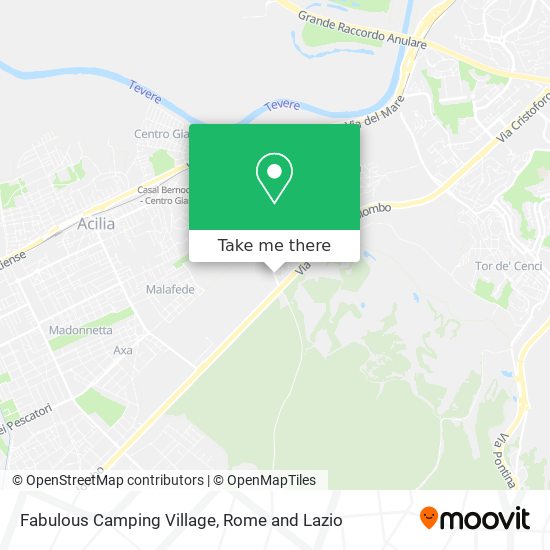 Fabulous Camping Village map