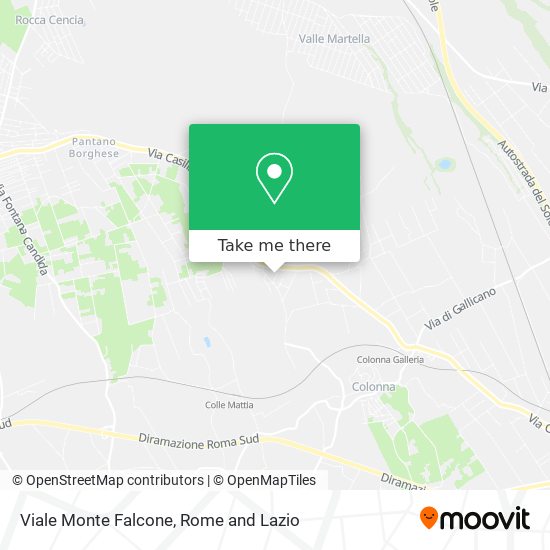 Viale Monte Falcone map