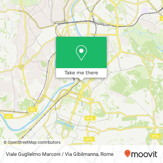 Viale Guglielmo Marconi / Via Gibilmanna map