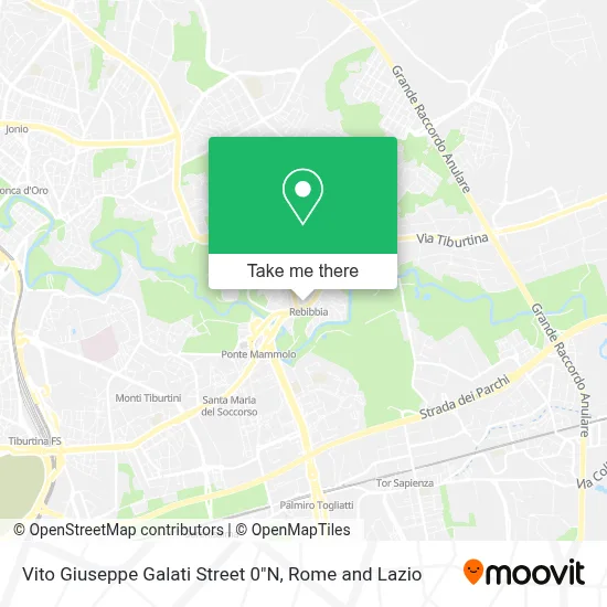 Vito Giuseppe Galati Street 0"N map