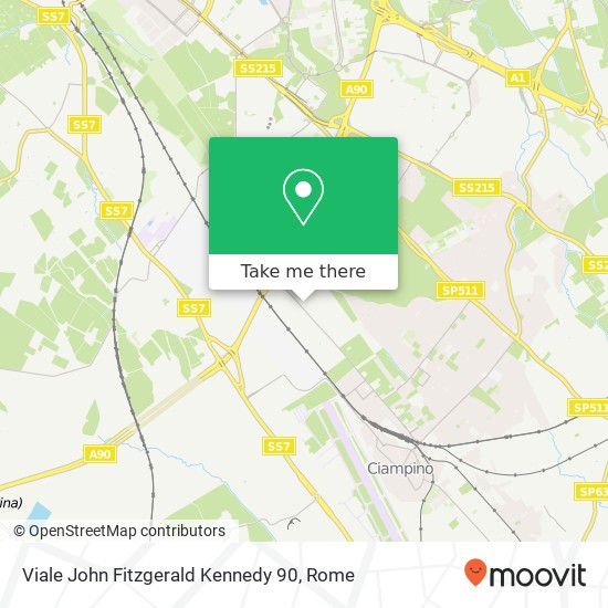 Viale John Fitzgerald Kennedy 90 map