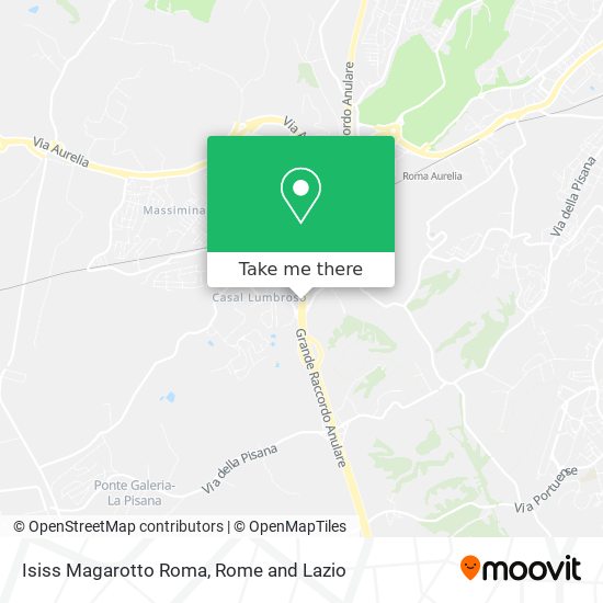 Isiss Magarotto Roma map