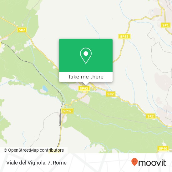 Viale del Vignola, 7 map