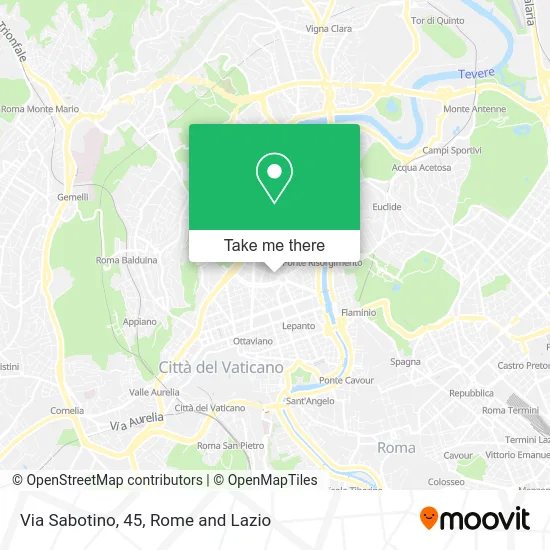 Sabotino Street, 45 map