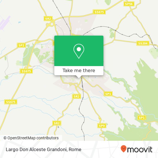 Largo Don Alceste Grandoni map