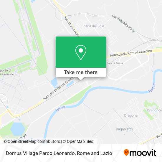 Domus Village Parco Leonardo map