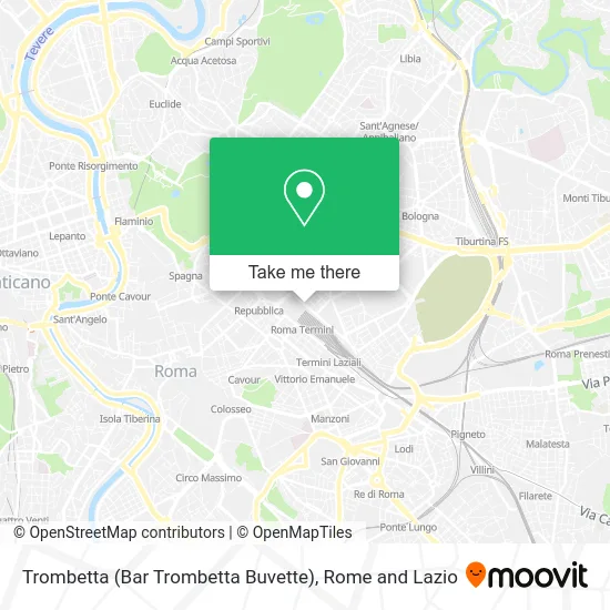 Trombetta (Trombetta Bar Buvette) map