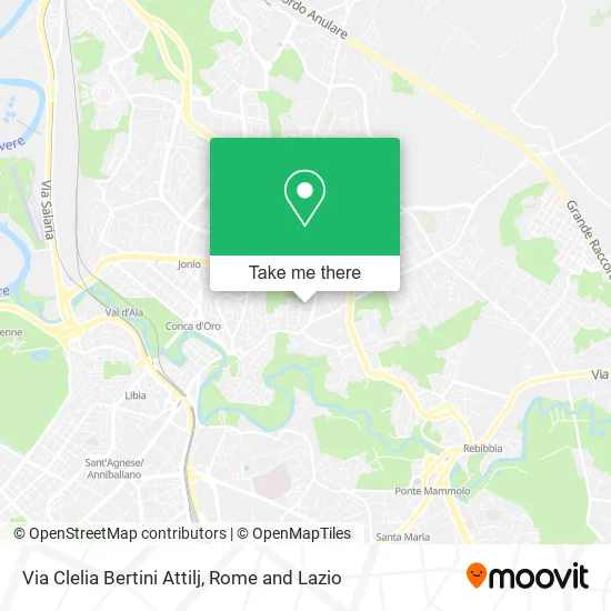 Clelia Bertini Attilj Street map