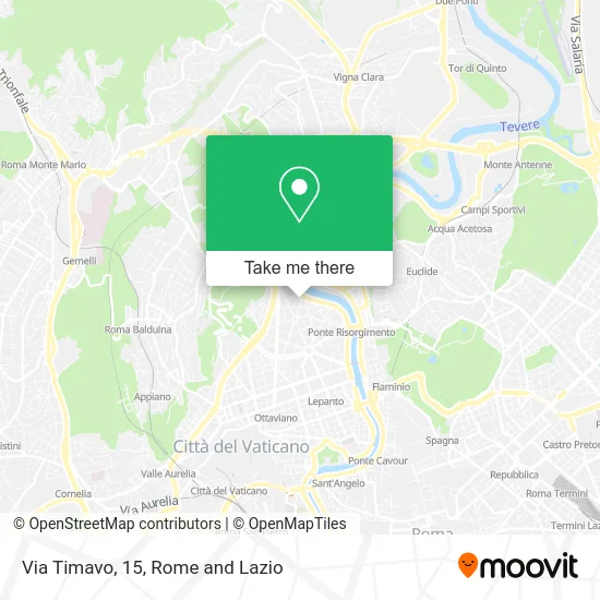 Timavo Street, 15 map