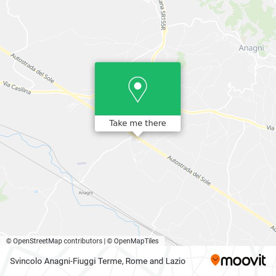 Svincolo Anagni-Fiuggi Terme map