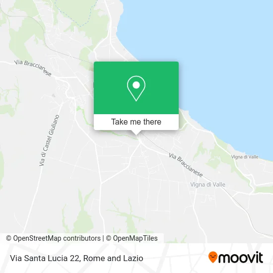 Santa Lucia Street 22 map