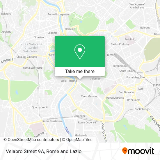 Velabro Street 9A map