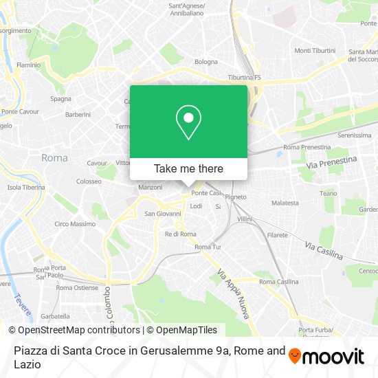 Piazza di Santa Croce in Gerusalemme  9a map