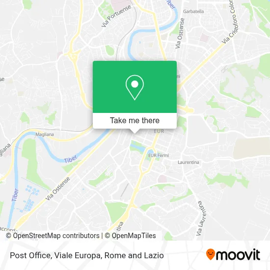 Post Office, Viale Europa map