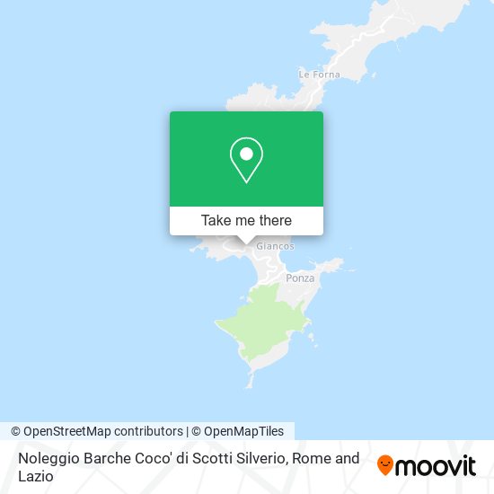 Noleggio Barche Coco' di Scotti Silverio map
