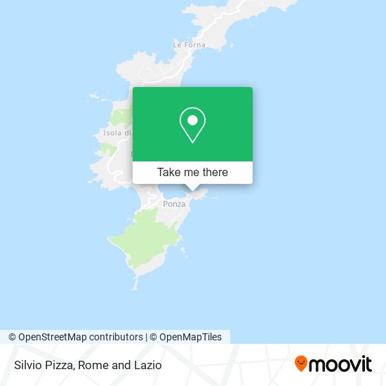 Silvio Pizza map