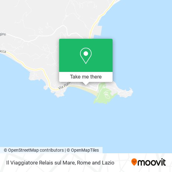 Il Viaggiatore Relais sul Mare map